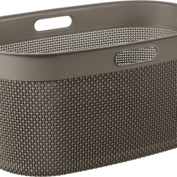 KIS Filo Laundry Basket (45L) - Cappuccino