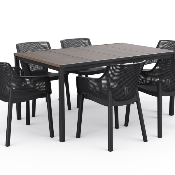 Keter Signature Porto 160 Elisa Dining Set